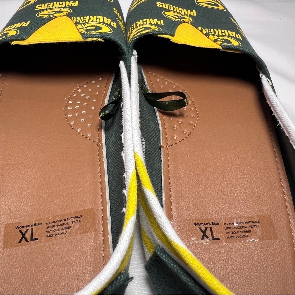 Greenbay Packers Slip On Shoe Size XL - Picture 4 of 7